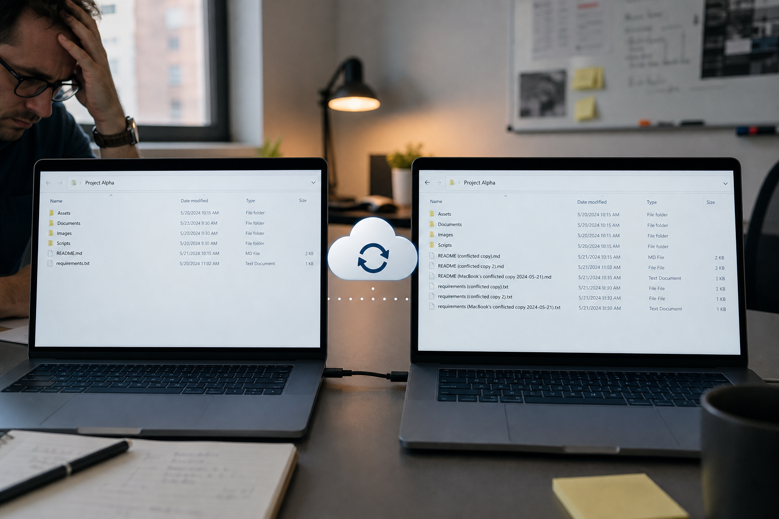 Deleted Files or a Sync Conflict? How to Tell the Difference