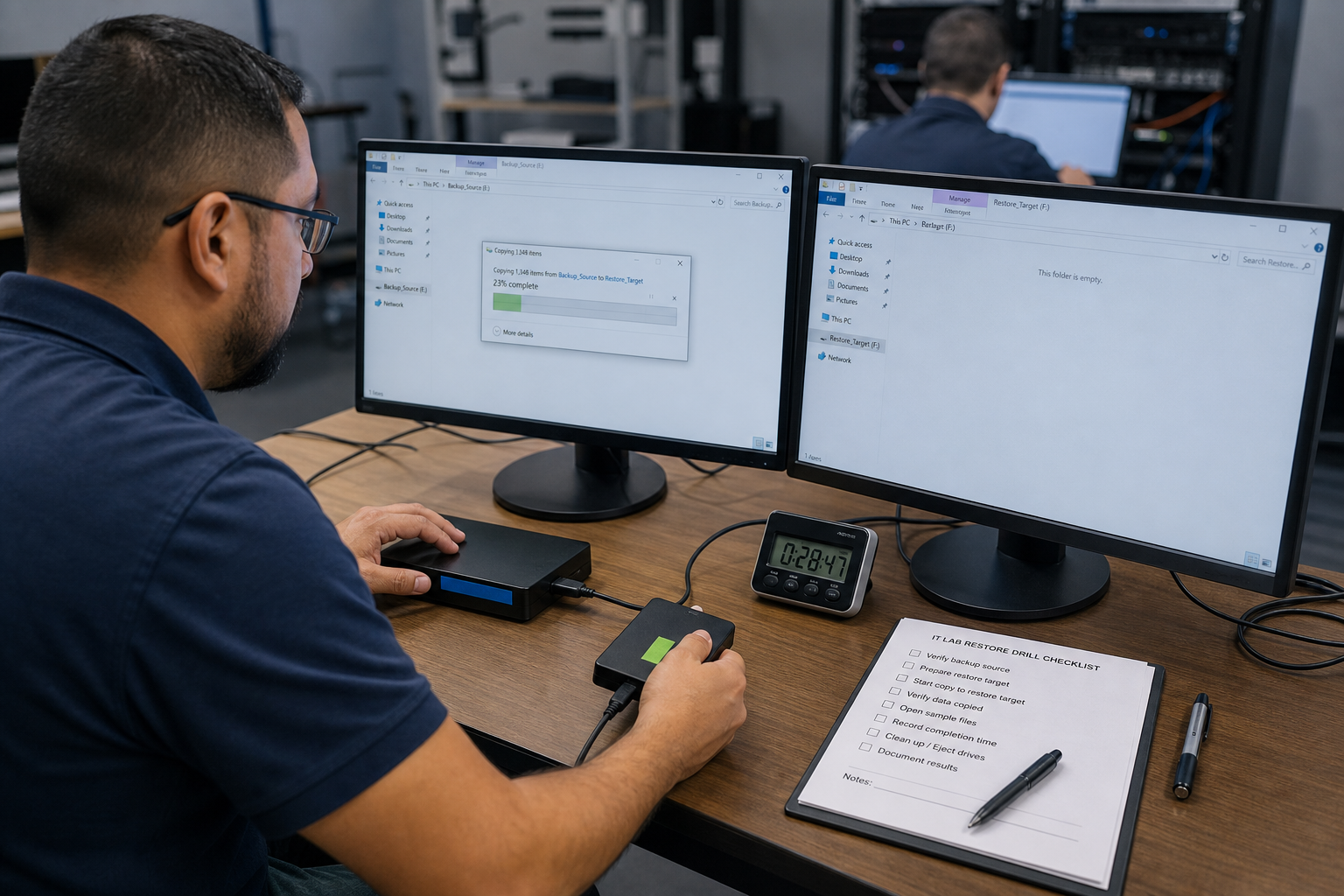 How to Run a 90-Minute Restore Drill (and Why Backups Without Drills Fail)